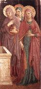 GOZZOLI, Benozzo Women at the Tomb (detail) sdg oil